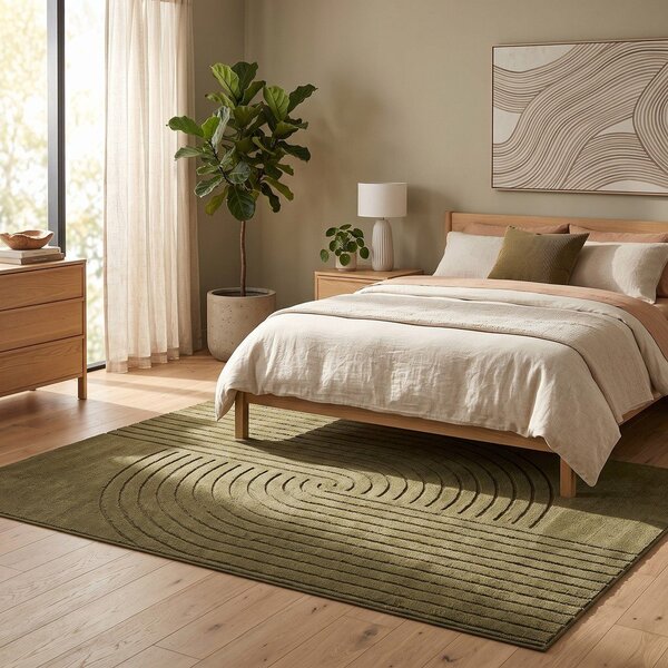 Zelena preproga 200x290 cm Solace – ESTE