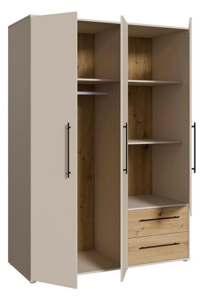 Modern Living Omara S Klasičnimi Vrati Mokkaris, Peščena Barva