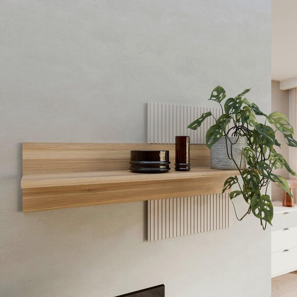 Modern Living Stenski Regal Seravel, Kašmir, Barva Hrasta