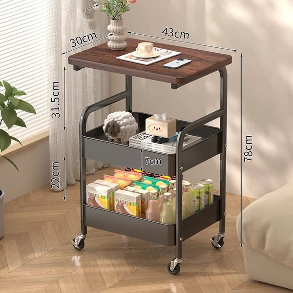 Easycart™ Večnivojski Voziček Za Shranjevanje