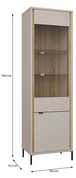 Modern Living Visoka Komoda Seravel, Kašmir, Barva Hrasta