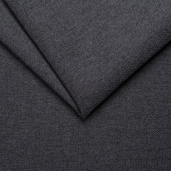 POSTELJA Z VZMETNICO 100 cm x 200 cm , tekstil, leseni material antracit