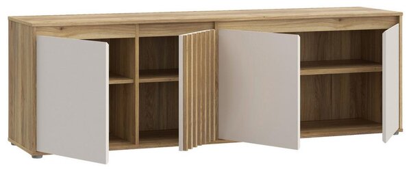 Modern Living Tv-element Eliston, Kašmir, Barva Hrasta