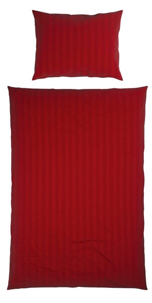 POSTELJNINA 140/200 cm damast vinsko rdeča