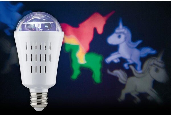 LED dekorativna gibalna žarnica E27 - Unicorn