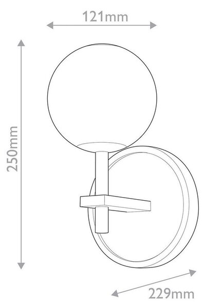 STENSKA LED-SVETILKA Alora 5 W 250 lm 3000 K 220-240 V