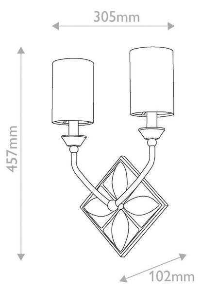 STENSKA SVETILKA Quintiesse 40 W 220-240 V E14