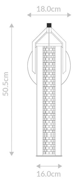STENSKA LED-SVETILKA Eurofase 18 W 1064 lm 3000 K 220-240 V