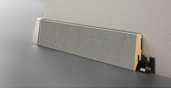 LOGOCLIC Zaključna letev K58 Dark Stale (260 x 18 x 58 mm, MDF)
