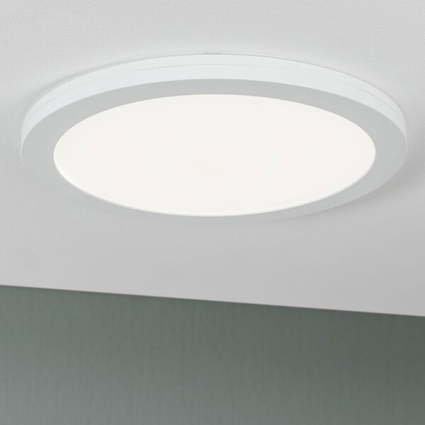 Paulmann Cover it LED vgradna plošča 4.000 K 33 cm, Bela, Dnevna soba / jedilnica, Plastika, Vgradne svetilke okrogle