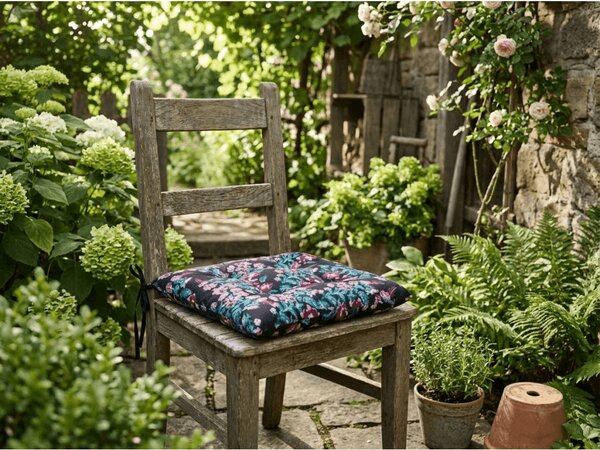 Blazina za stol OMBRE 38x38 cm, siva