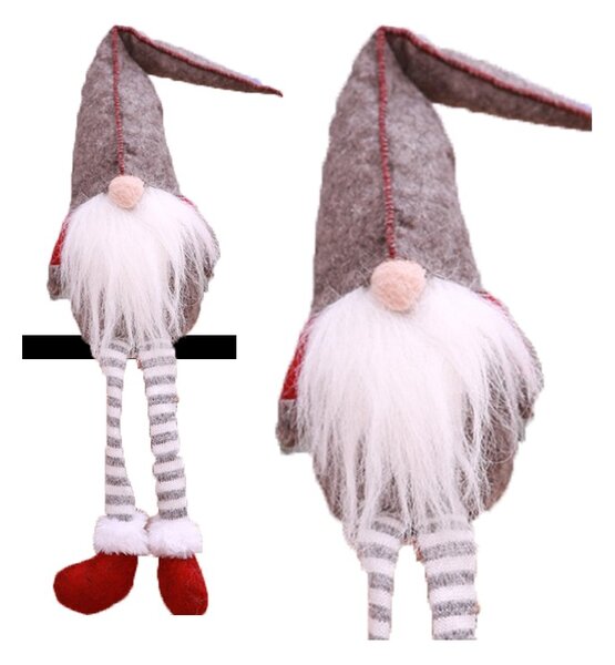 Okrasni palček SANTA CLAUS 45 cm - več barv Barva: Rdeča