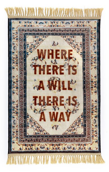 SelettiSeletti - The Way Burnt Carpet #8 80x120 Modra/Multicolor Seletti