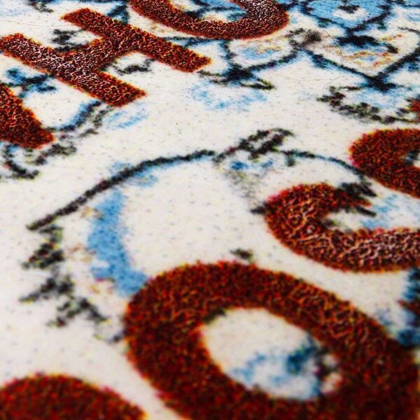 SelettiSeletti - Impossible Things Burnt Carpet #11 80x120 Svetloba Modra/Multicolor Seletti