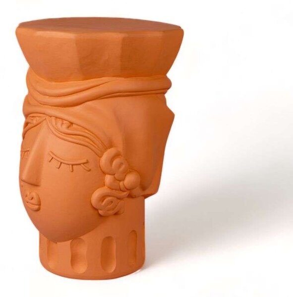 SelettiSeletti - Testa Di Moro Woman Stool Terracotta Seletti