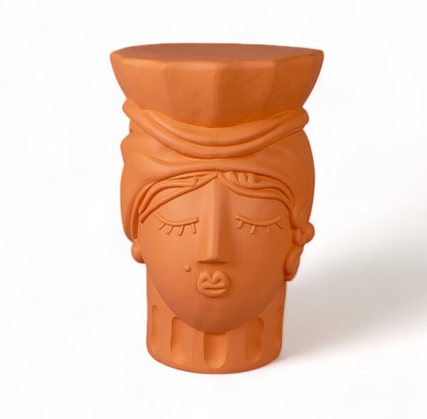 SelettiSeletti - Testa Di Moro Woman Stool Terracotta Seletti