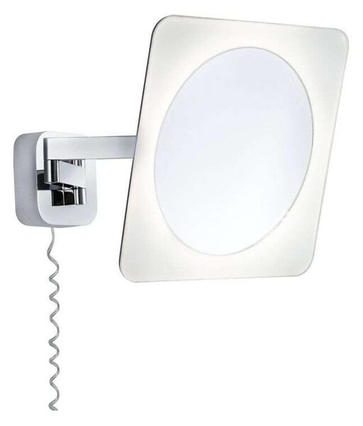 Paulmann - Bela LED Vanity Ogledalo w/Svetilka IP44 Krom/Bela/Ogledalo Paulmann