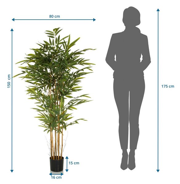 MID.YOU Umetna Rastlina Bambus Ii