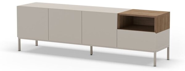 Kremno bela TV omarica 180x55 cm Cailin – Marckeric