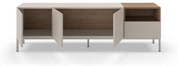 Kremno bela TV omarica 180x55 cm Cailin – Marckeric