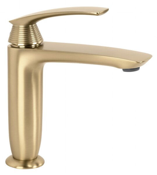 Mešalnik za umivalnik PREMIUM REA Como Brush Gold Low