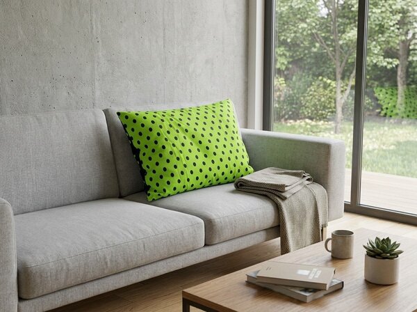 Bombažna prevleka za blazino COLAM GREEN 50x70 cm, zelena