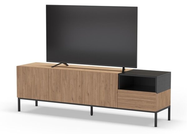 TV omarica v naravni barvi 180x55 cm Cailin – Marckeric