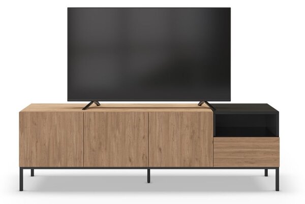 TV omarica v naravni barvi 180x55 cm Cailin – Marckeric