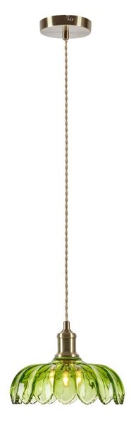Zelena viseča svetilka ø 26 cm Kurage – Markslöjd