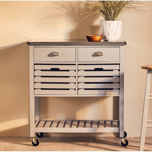 Kuhinjski otok na kolesih 46x86 cm Frankfurt – Premier Housewares