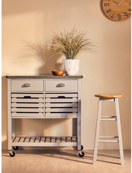 Kuhinjski otok na kolesih 46x86 cm Frankfurt – Premier Housewares