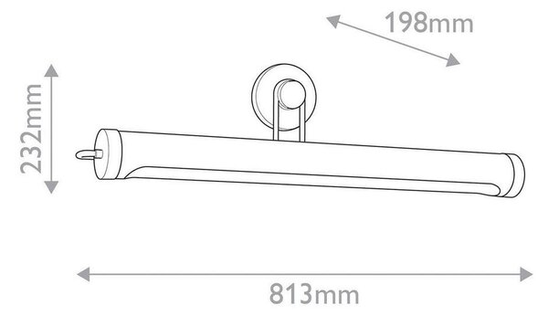 STENSKA SVETILKA Alora 60 W 220-240 V E27