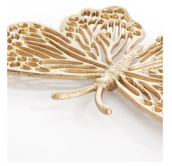 Kovinska stenska dekoracija 26x16 cm Butterfly – Light & Living