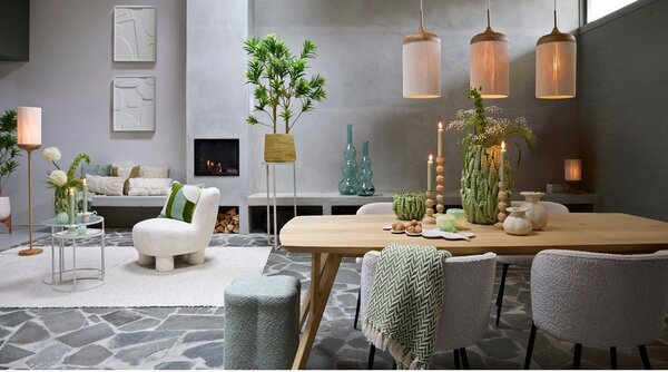 Kremno beli kovinski jedilni stoli v kompletu 2 ks Radaja – Light & Living