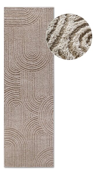 Bež tekač 80x240 cm Chappe Beige – Elle Decoration