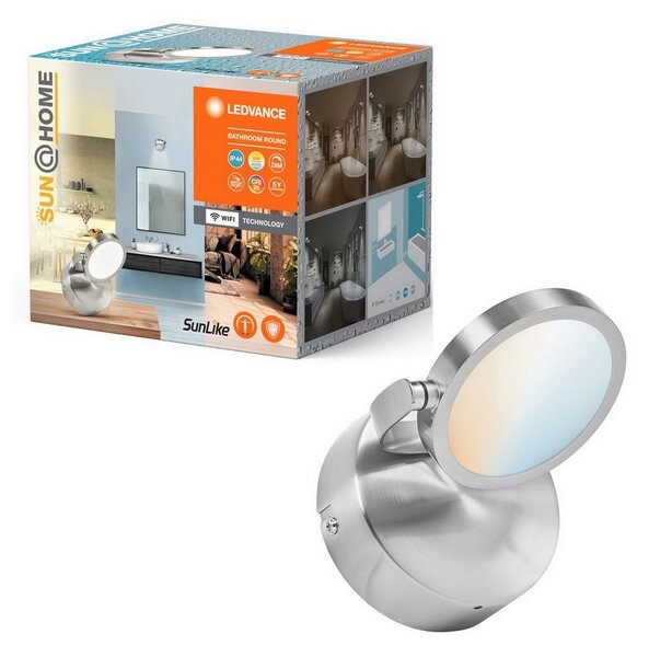 Ledvance-LED Zatemnitveni kopalniški reflektor SUN@HOME LED/7,5W Wi-Fi IP44