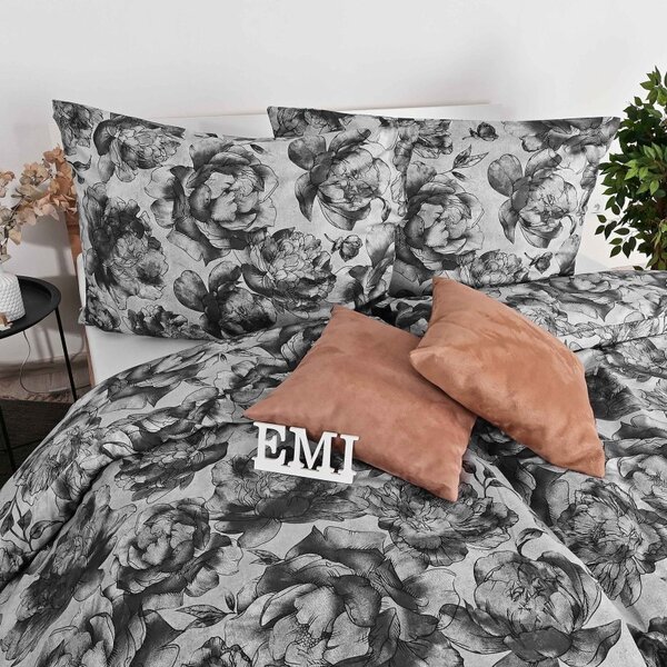 Bombažna posteljnina Kendra EMI, Standardni enojni posteljni komplet vključuje 1x 140x200 + 1x 70x90