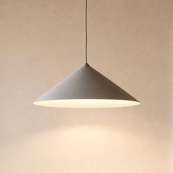 TK Lighting Visoka svetilka Lume L, siva, kovina, Ø 40 cm, GX53, zatemnjen, Siva, Dnevna soba / jedilnica, Kovina, Sodobni