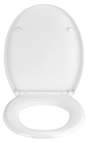 Wenko WC deska (Duroplast, Bela, S samodejnim spuščanjem, Nosilnost: 1,5 t)