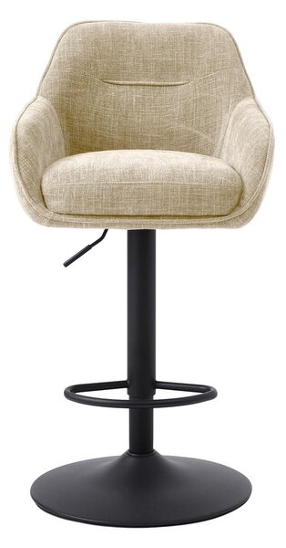 Kremno beli barski stoli v kompletu 2 ks (višina sedeža 69 cm) Avola – Unique Furniture