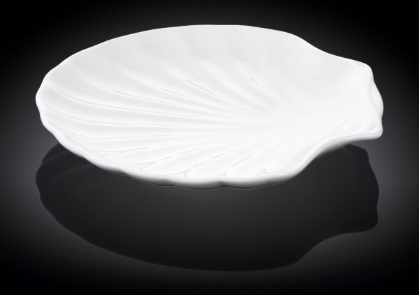 Krožnik Školjka, Shelley, Porcelan, 255mm