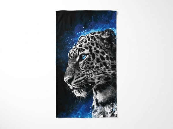 Hitro sušeča XXL plažna brisača LEORIX barvna 150 x 210 cm, 100% mikrotkanina