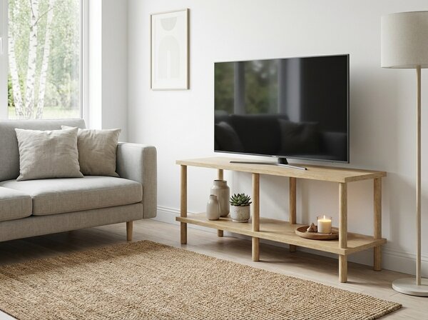 TV regal SOLE 90 cm, hrast sonoma