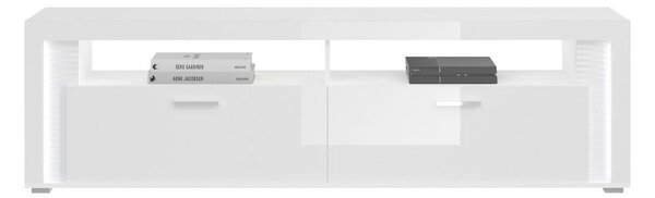 MID.YOU Dnevni Regal Skylight, Bela, Visoki Sijaj, 4-Delno