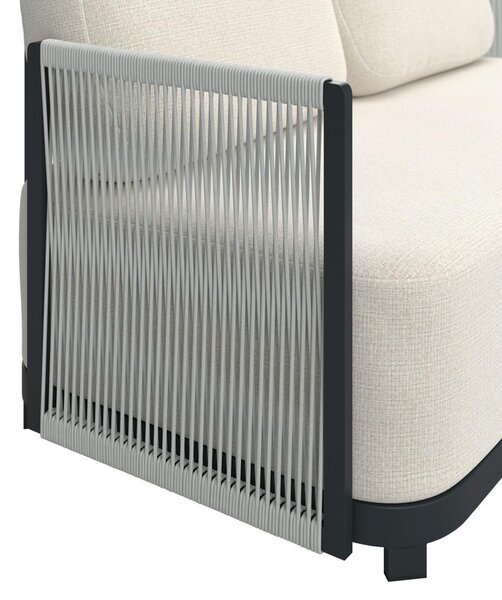 Bessagi Garden Lounge Garnitura Coralie, Krem