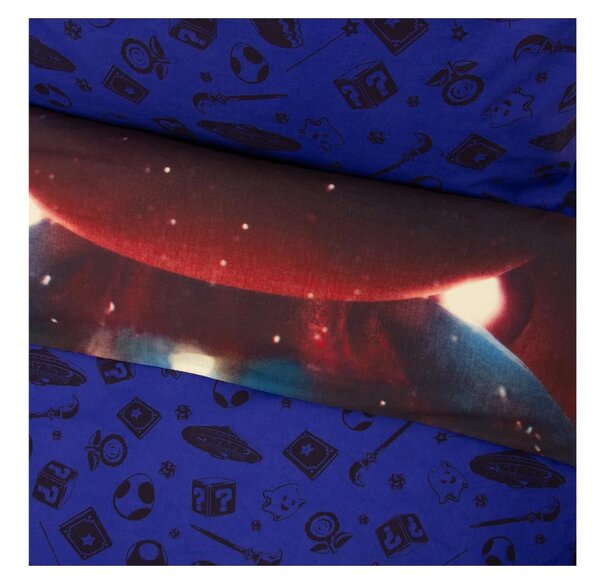 3D bombažna posteljnina MARIO GALAXY barvna, 100% bombaž Dimenzije posteljnine: 70 x 80 cm | 140 x 200 cm