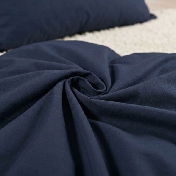 Flanelna posteljnina Navy EMI