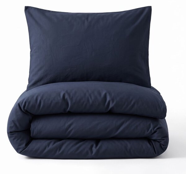 Flanelna posteljnina Navy EMI