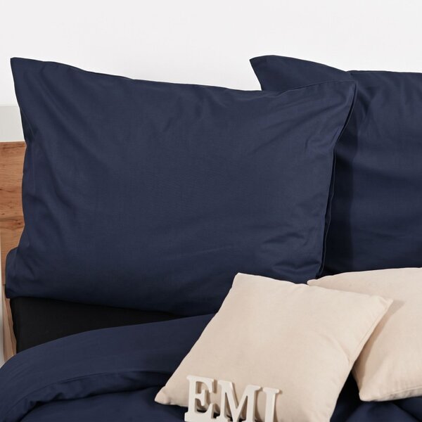 Flanelna posteljnina Navy EMI