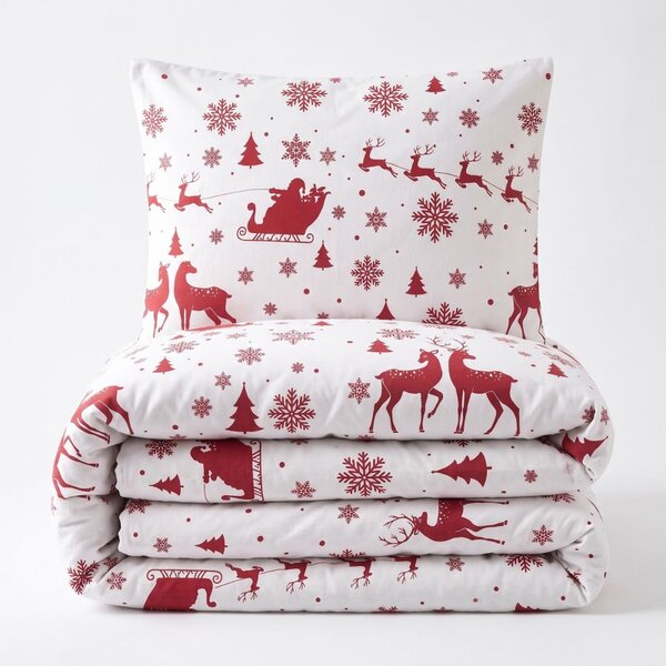 Flanelna posteljnina Santa Claus EMI